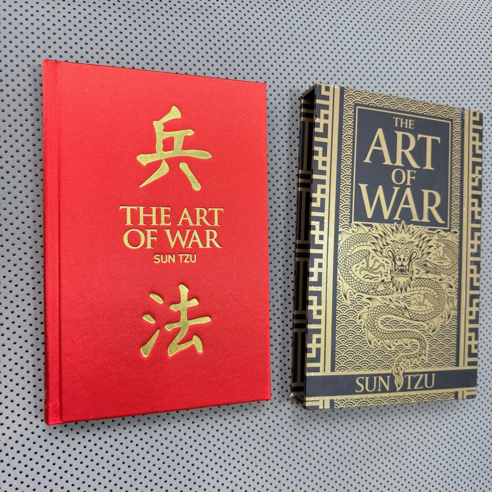 Arcturus The Art of War Sun Tzu Hardcover Slipcase Red Gold Dragon 2017 Edition